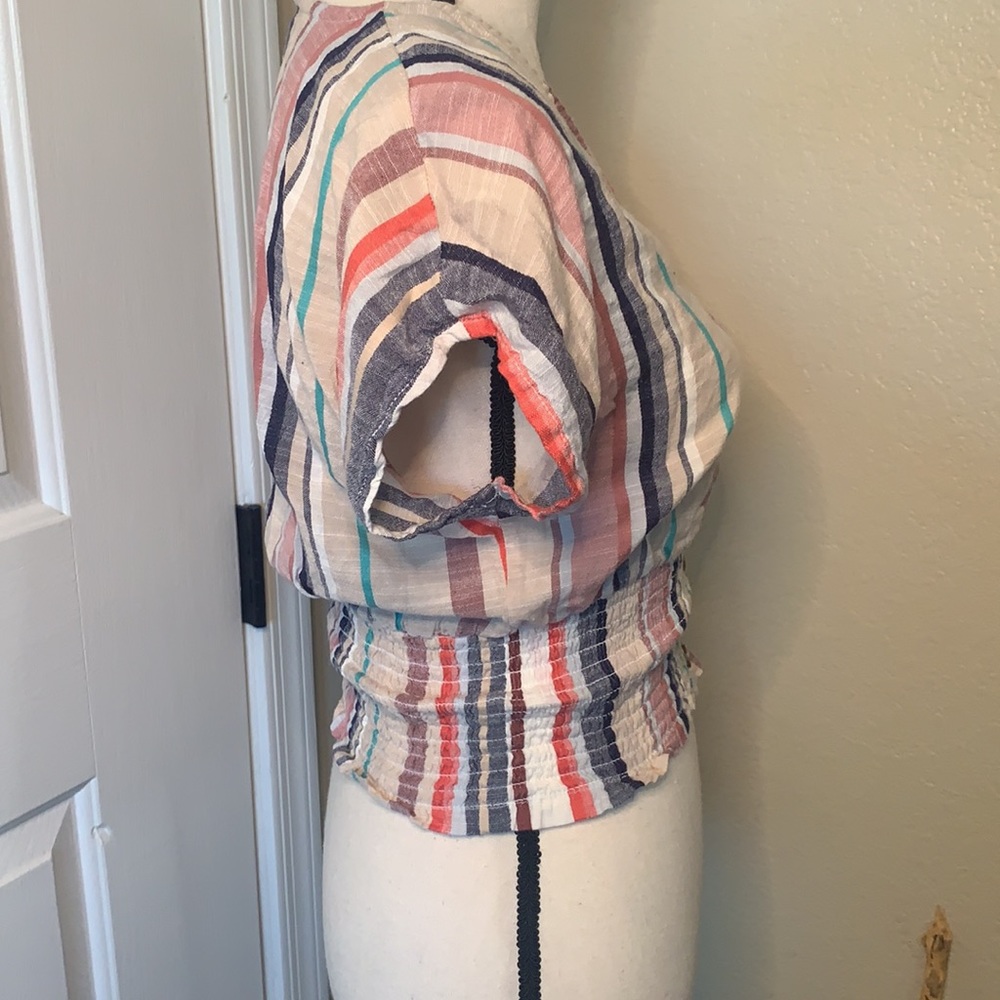 Derek Heart | Colorful Crop Top | L - Picture 4 of 6